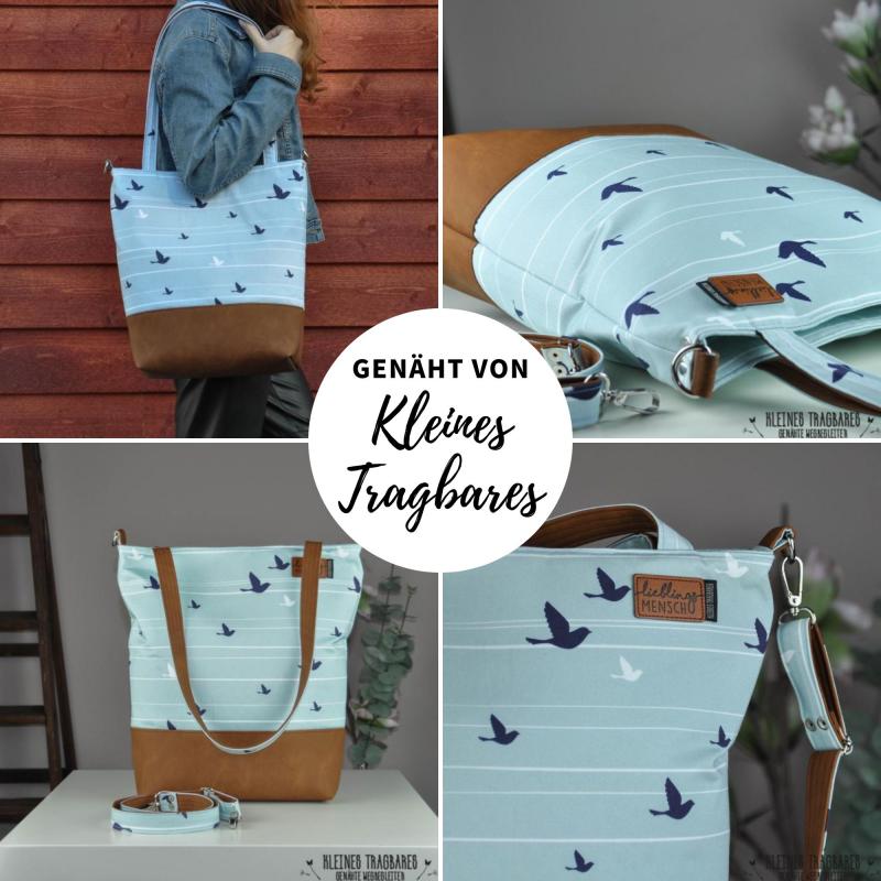 Canvas Eigenproduktion 'Blue Bird'