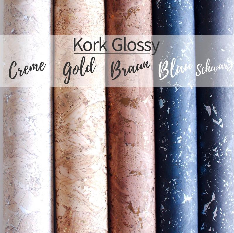 Exklusiver Kork - Glossy Braun