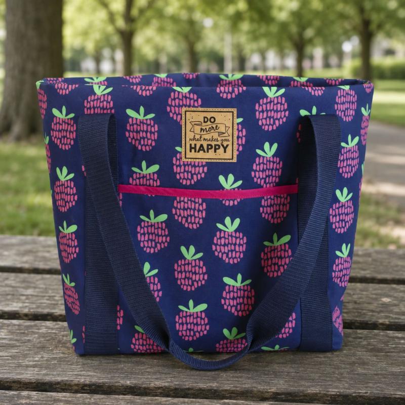 Tasche 'Leni' - Himbeere