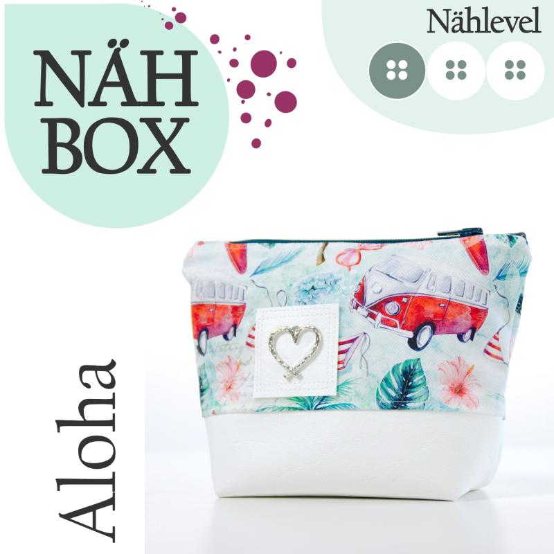 Nähbox Kosmetiktasche - Aloha