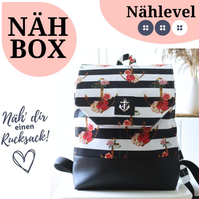 Nähbox Rucksack - Ankerliebe