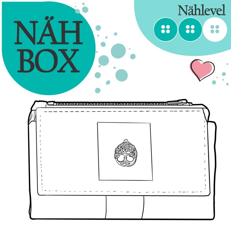 Nähbox 'Smaragd Geldbörse' - Summertime