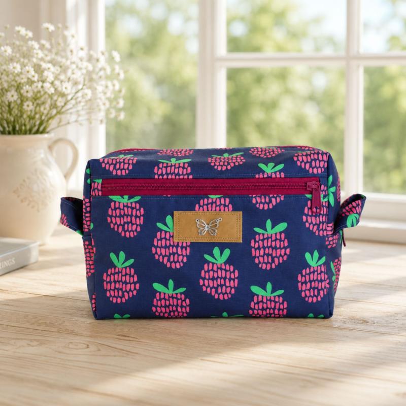 Nähset Boxybag 'Maxi' - Himbeere