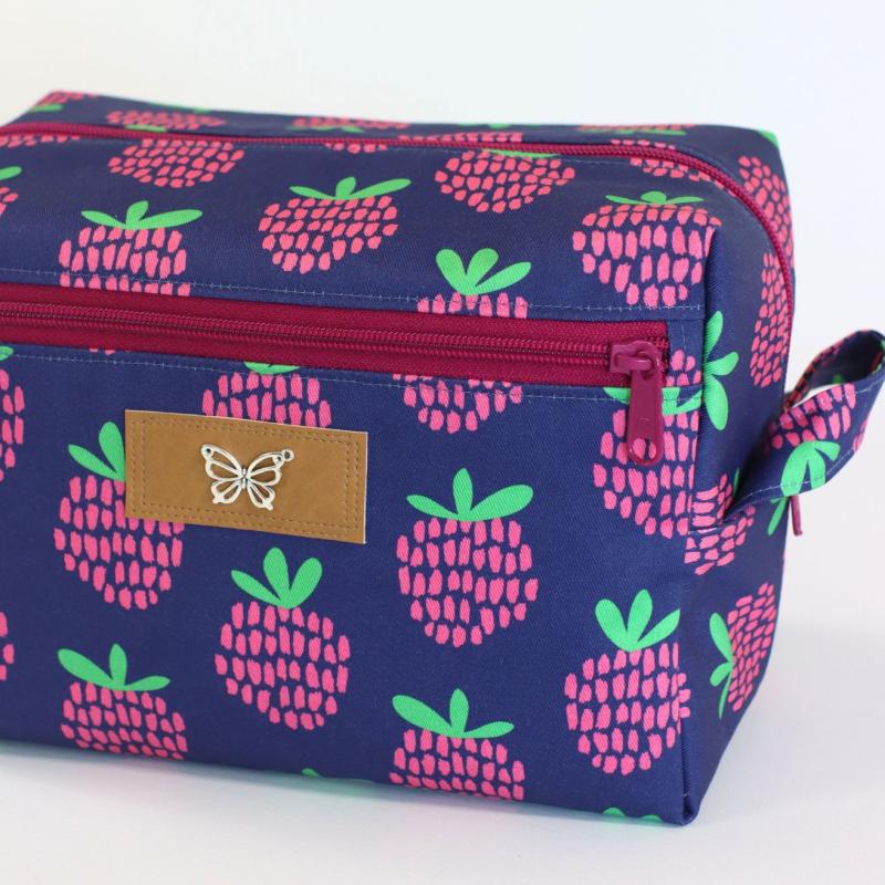 Nähset Boxybag 'Maxi' - Himbeere