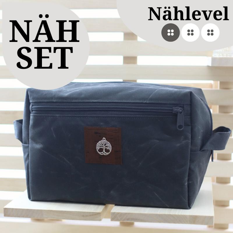 Nähset Boxybag 'Maxi' - Waxed Dark