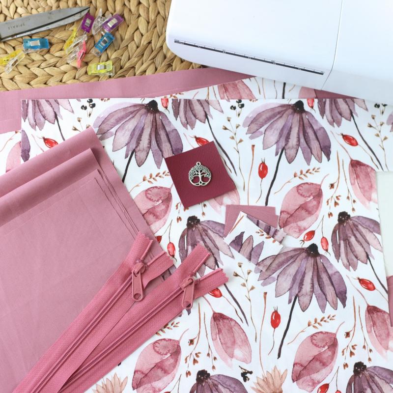 Nähset Boxybag 'Maxi' - Purple