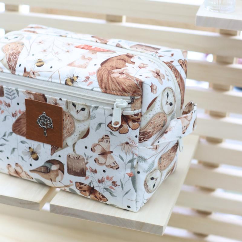 Nähset Boxybag 'Maxi' - Waldtiere