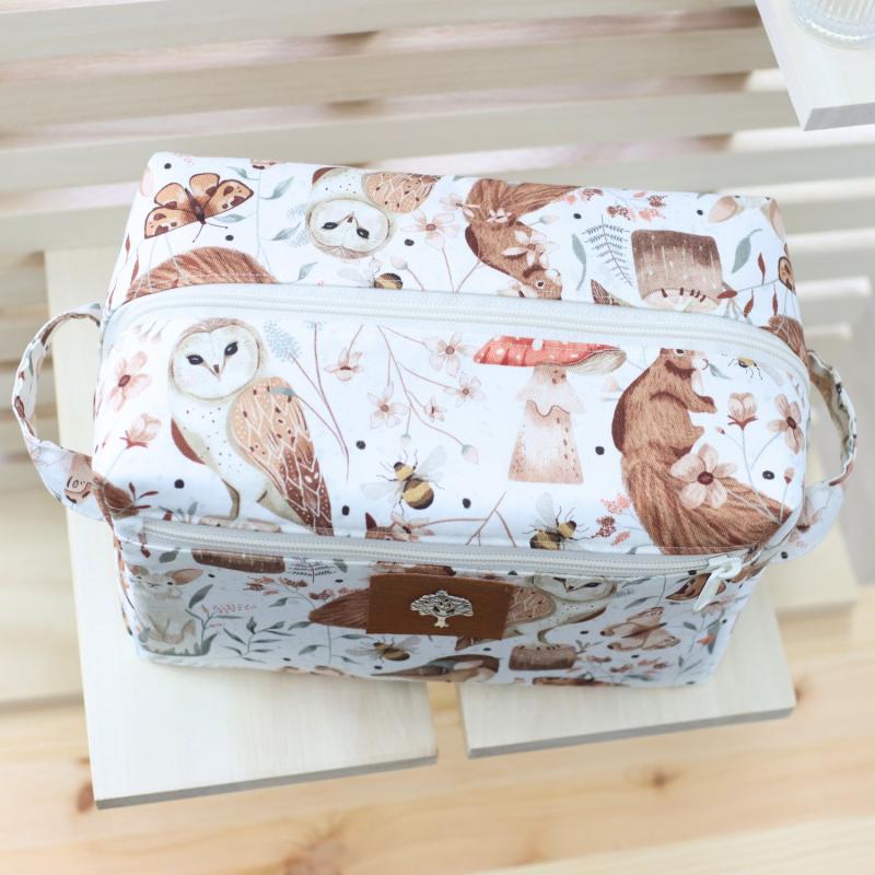 Nähset Boxybag 'Maxi' - Waldtiere