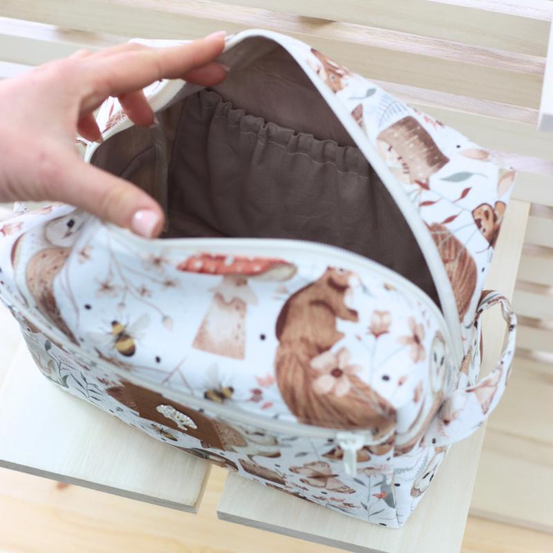 Nähset Boxybag 'Maxi' - Waldtiere