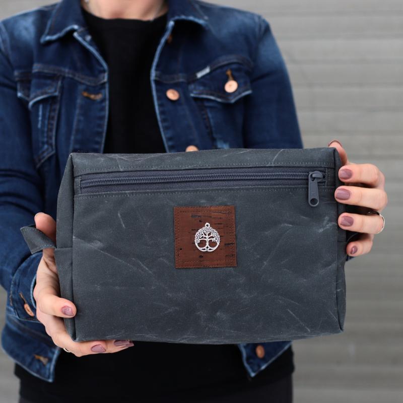 Nähset Boxybag 'Maxi' - Waxed Dark