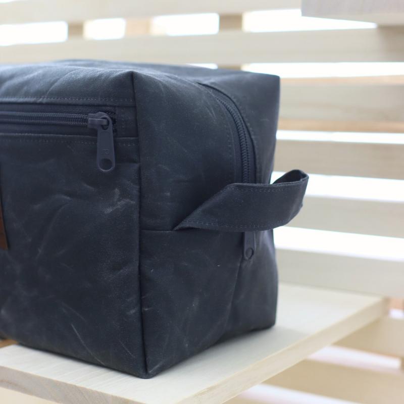 Nähset Boxybag 'Maxi' - Waxed Dark