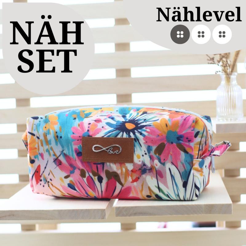 Nähset Boxybag 'Medium' - Blumenkind