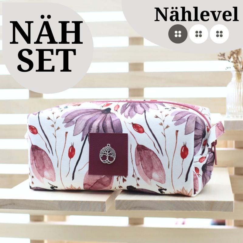 Nähset Boxybag 'Medium' - Purple