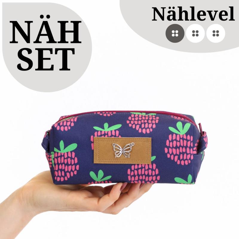 Nähset Boxybag 'Mini' - Himbeere