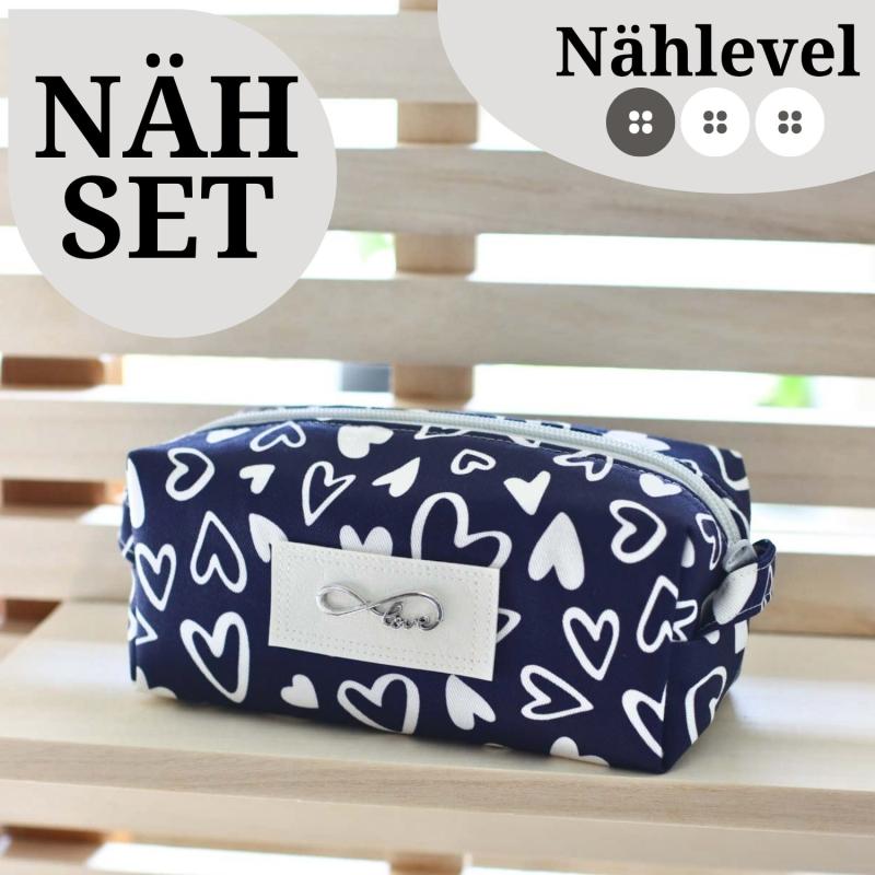 Nähset Boxybag 'Mini' - Lieblingsstück navy