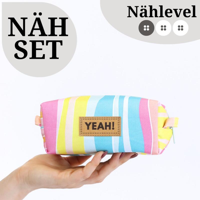 Nähset Boxybag 'Mini' - Summerfeeling inkl. Labelset 'C'est la vie!'