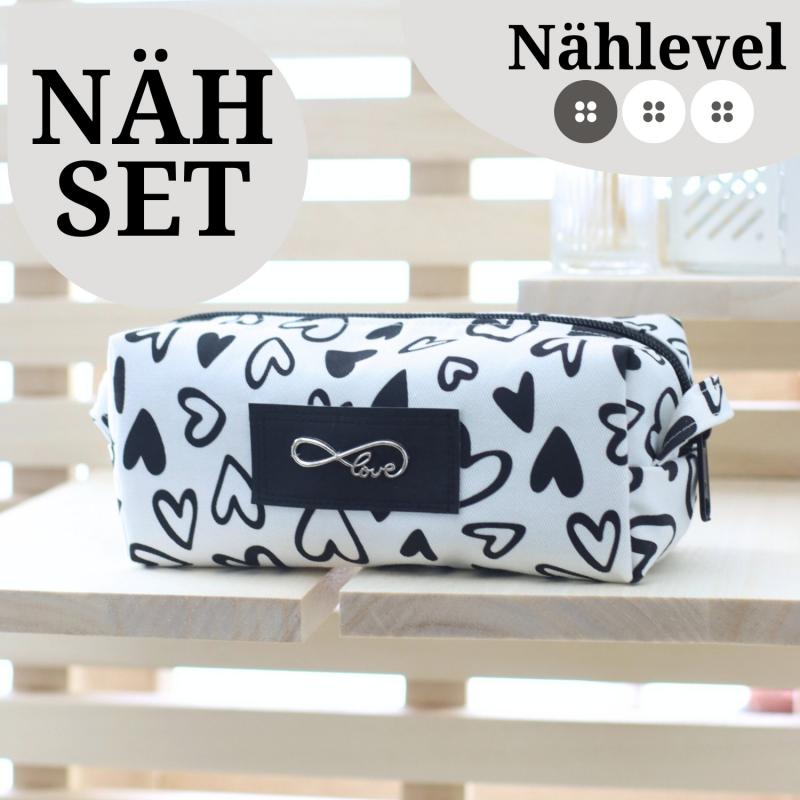 Nähset Boxybag 'Mini' - Lieblingsstück schwarz