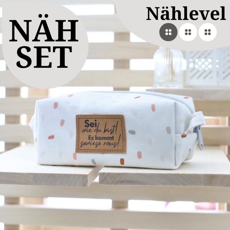 Nähset Boxybag 'Mini' - Konfetti inkl. Labelset 'Crazy'