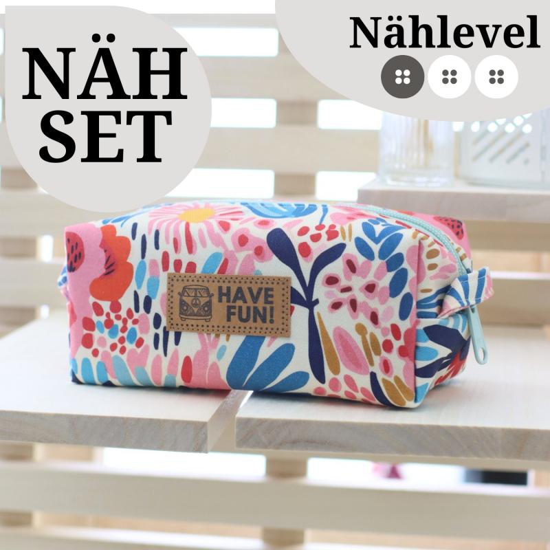 Nähset Boxybag 'Mini' - Happy inkl. Labelset 'Fun'