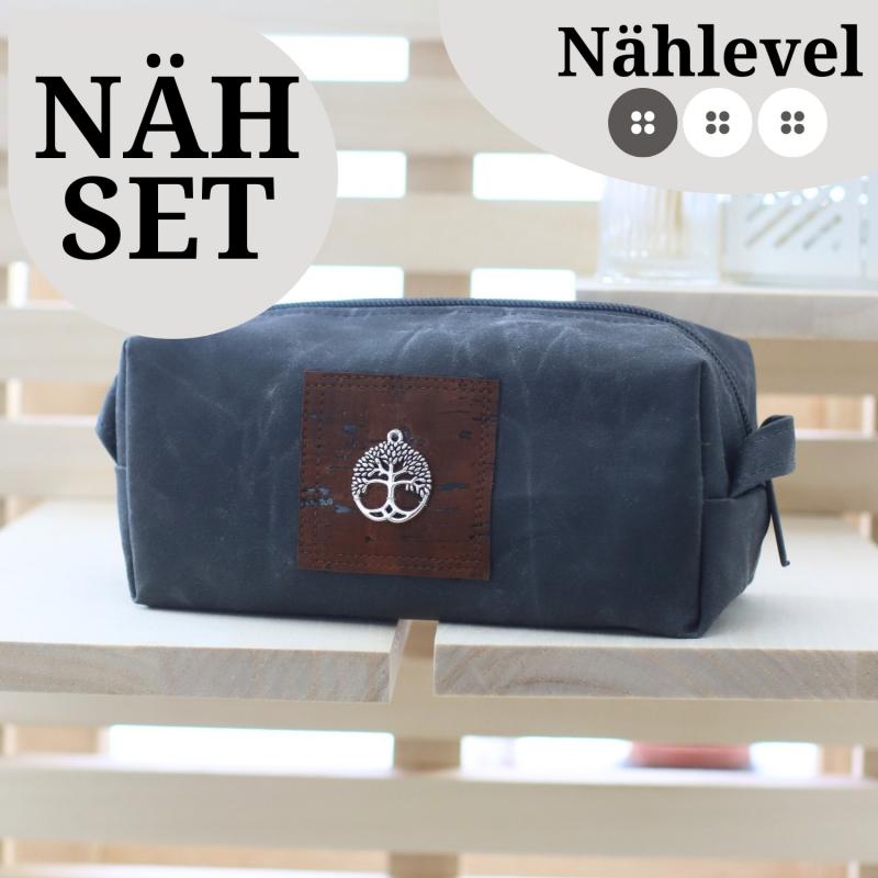 Nähset Boxybag 'Mini' - Waxed Dark