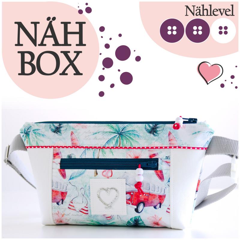 Nähbox Gürteltasche 'Ida' - Aloha