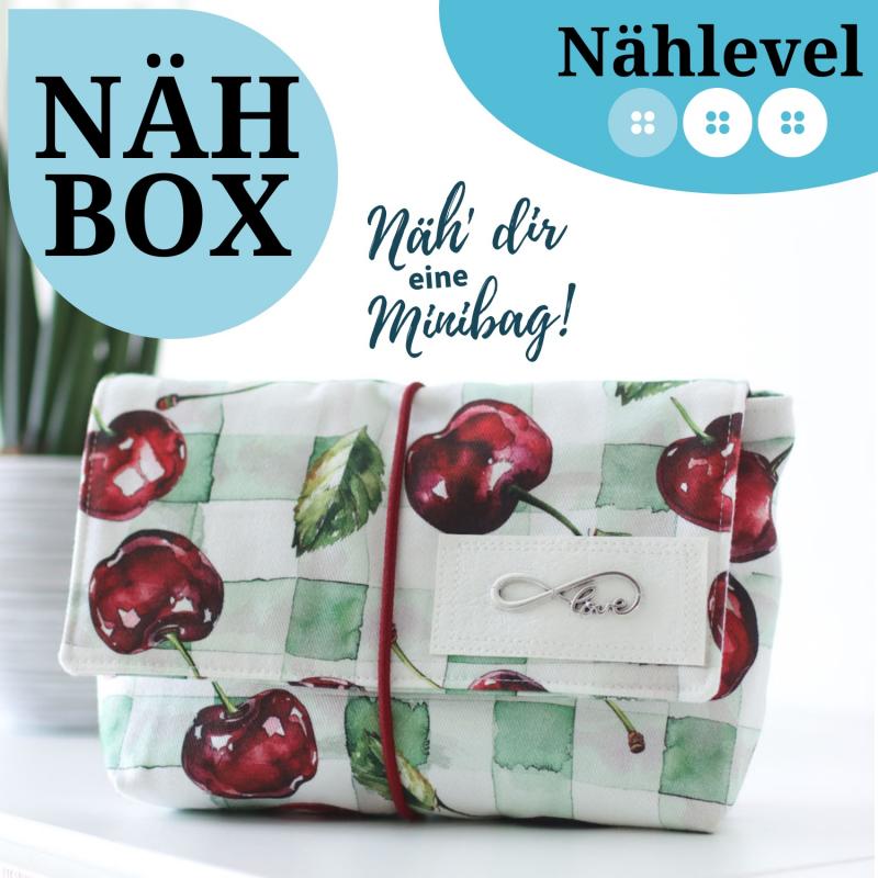 Nähset Minibag - Kirschenliebe