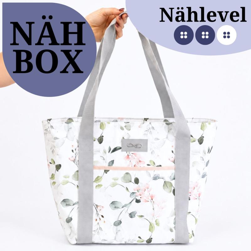 Nähset Tasche 'Leni' - Eukalyptus korall
