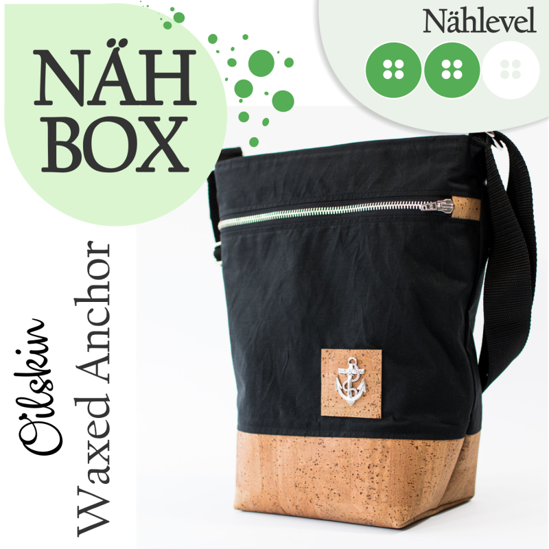 Nähbox Umhängetasche - Waxed Anchor