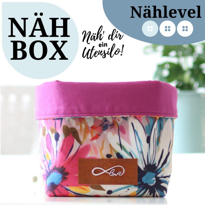 Nähset Utensilo groß - Blumenkind