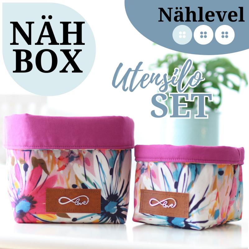 Nähset Utensilo groß & klein - Blumenkind