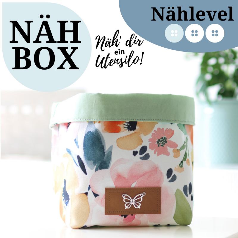 Nähset Utensilo groß - Flowerpower