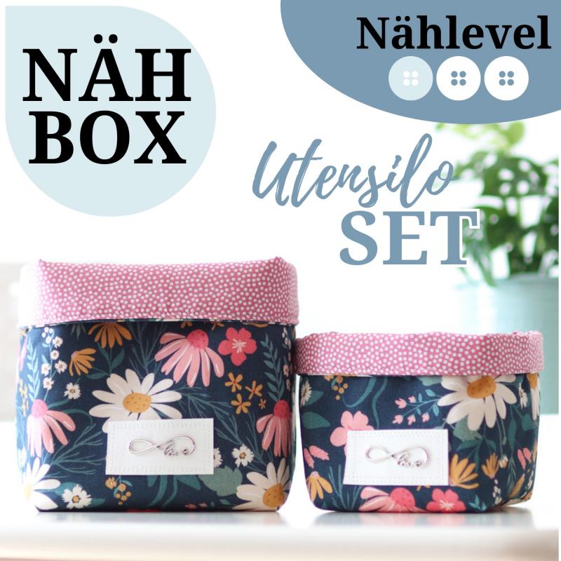 Nähset Utensilo groß & klein - Wildblume