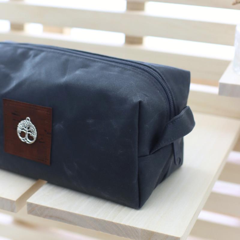 Nähset Boxybag 'Medium' - Waxed Dark