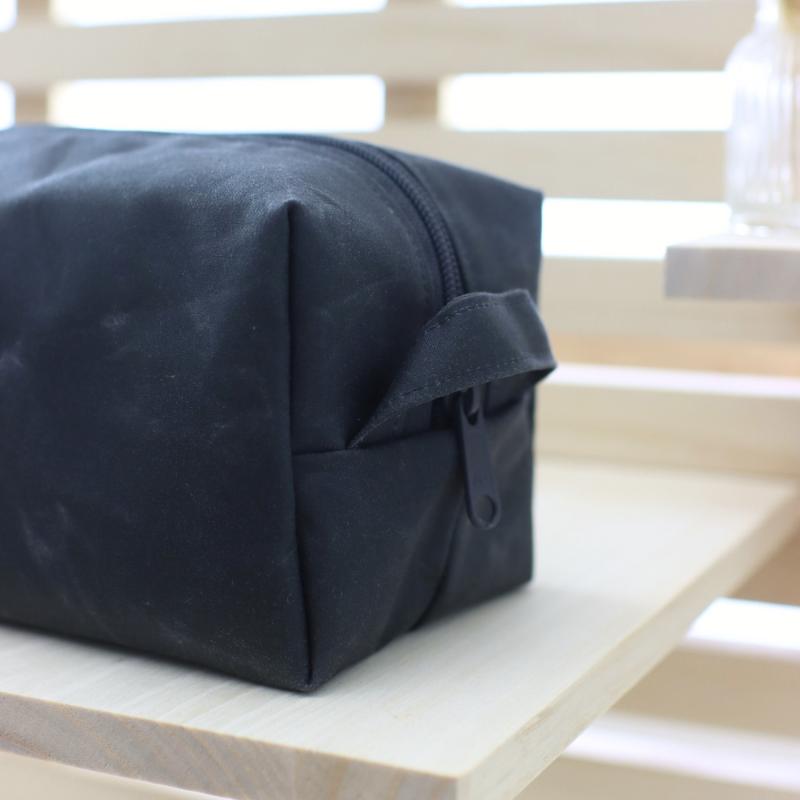 Nähset Boxybag 'Medium' - Waxed Dark